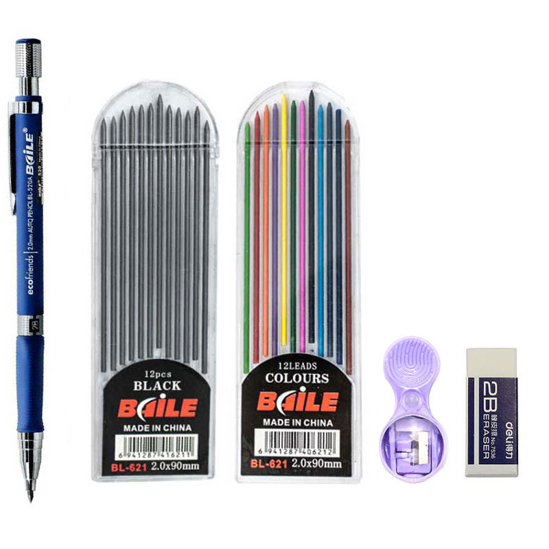 Staedtler Pencil Lumocolor - Set di matite meccaniche da 2,0