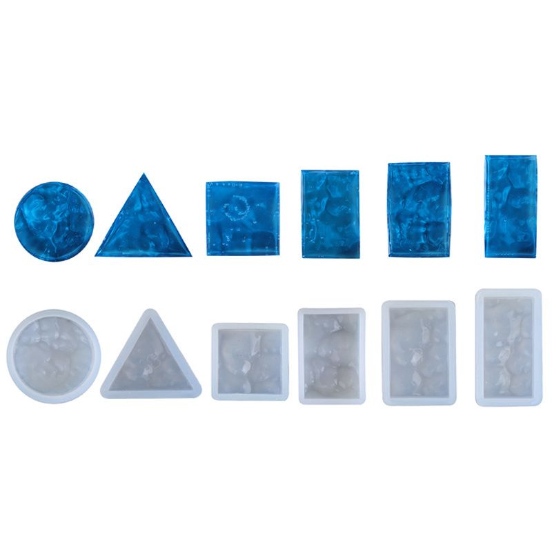 Resin Ocean Wave Mold - Kit 4 Stampi in Silicone per