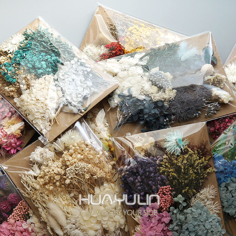 Dried Flower Bulk - 1 confezione di piante artificiali fiori