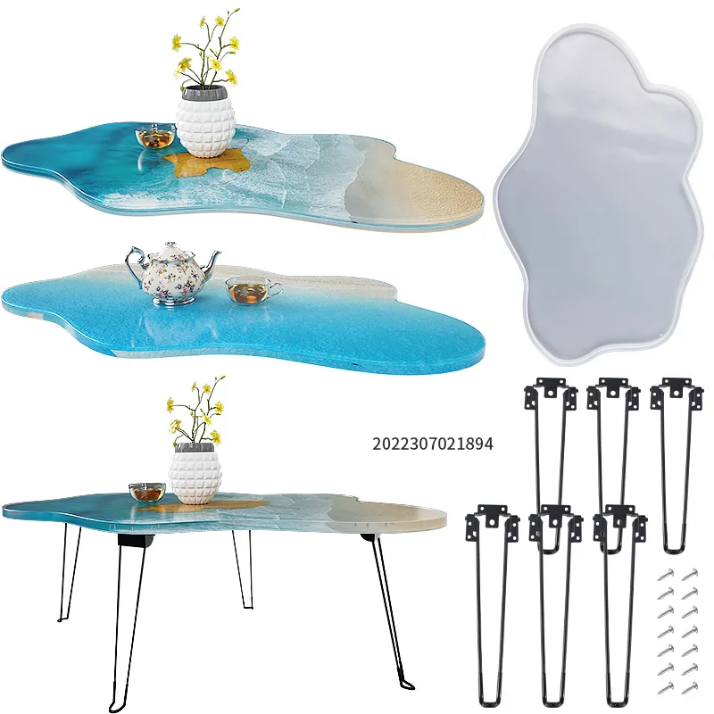 Resin Ocean Wave Mold - Stampo in silicone per resina epossidica