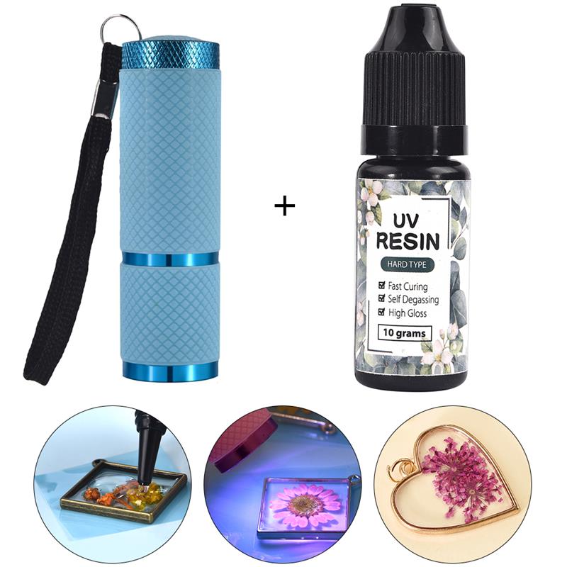 10g 25g resina UV dura resina  - Epoxy Uv Resin Kit recensione e prezzo