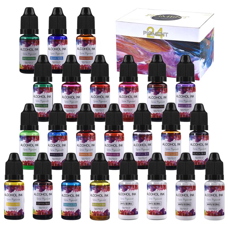 24 colori/Set 10ml resina pigm - Resin Pigment Set recensione e prezzo