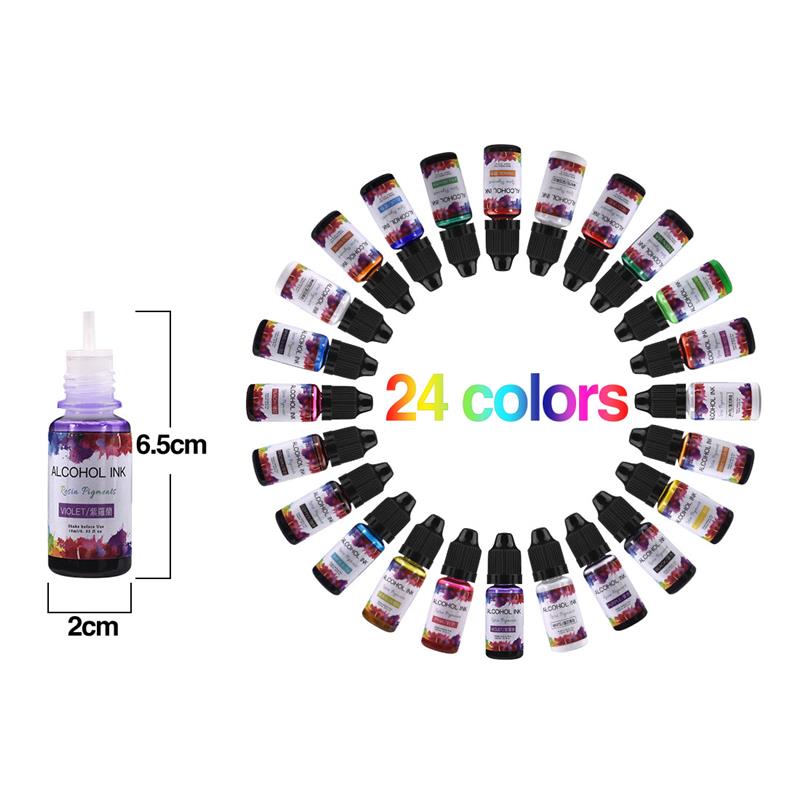 24 colori/Set 10ml resina pigm - Resin Pigment Set recensione e prezzo