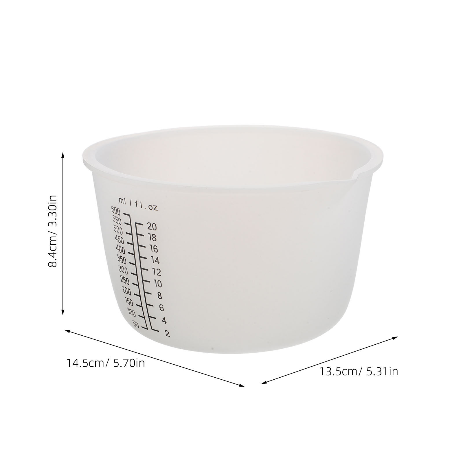 3 Pezzi di Bicchieri in Silico - Mixing Cup Silicone recensione e prezzo