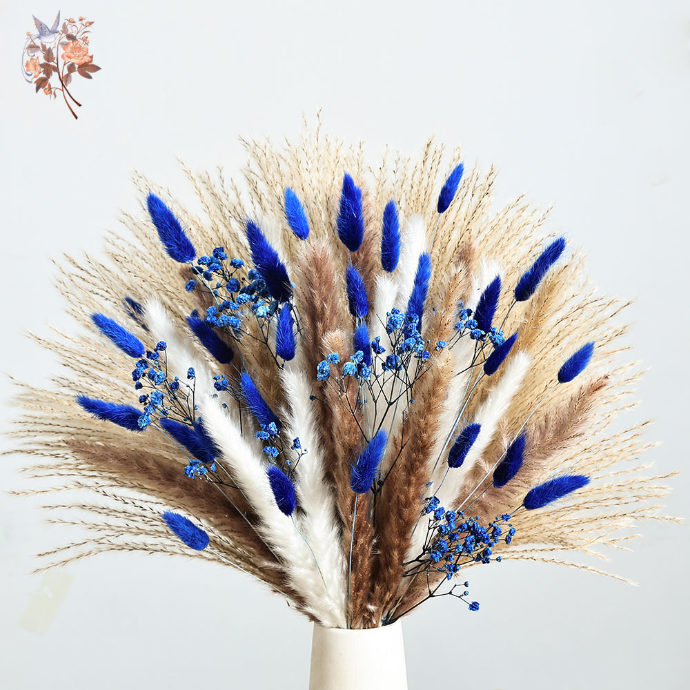 70 steli blu soffice coda di c - Dried Flower Bulk recensione e prezzo