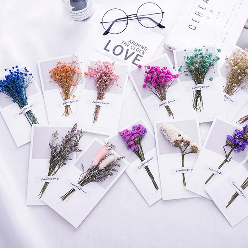 10 pezzi un biglietto regalo i - Dried Flower Bulk recensione e prezzo