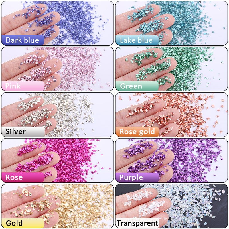Resina epossidica colorata are - Gold Foil Flakes recensione e prezzo