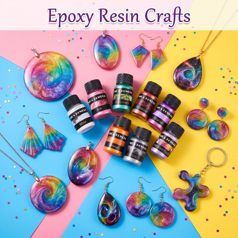 Set di 24 pigmenti metallici i - Resin Pigment Set recensione e prezzo