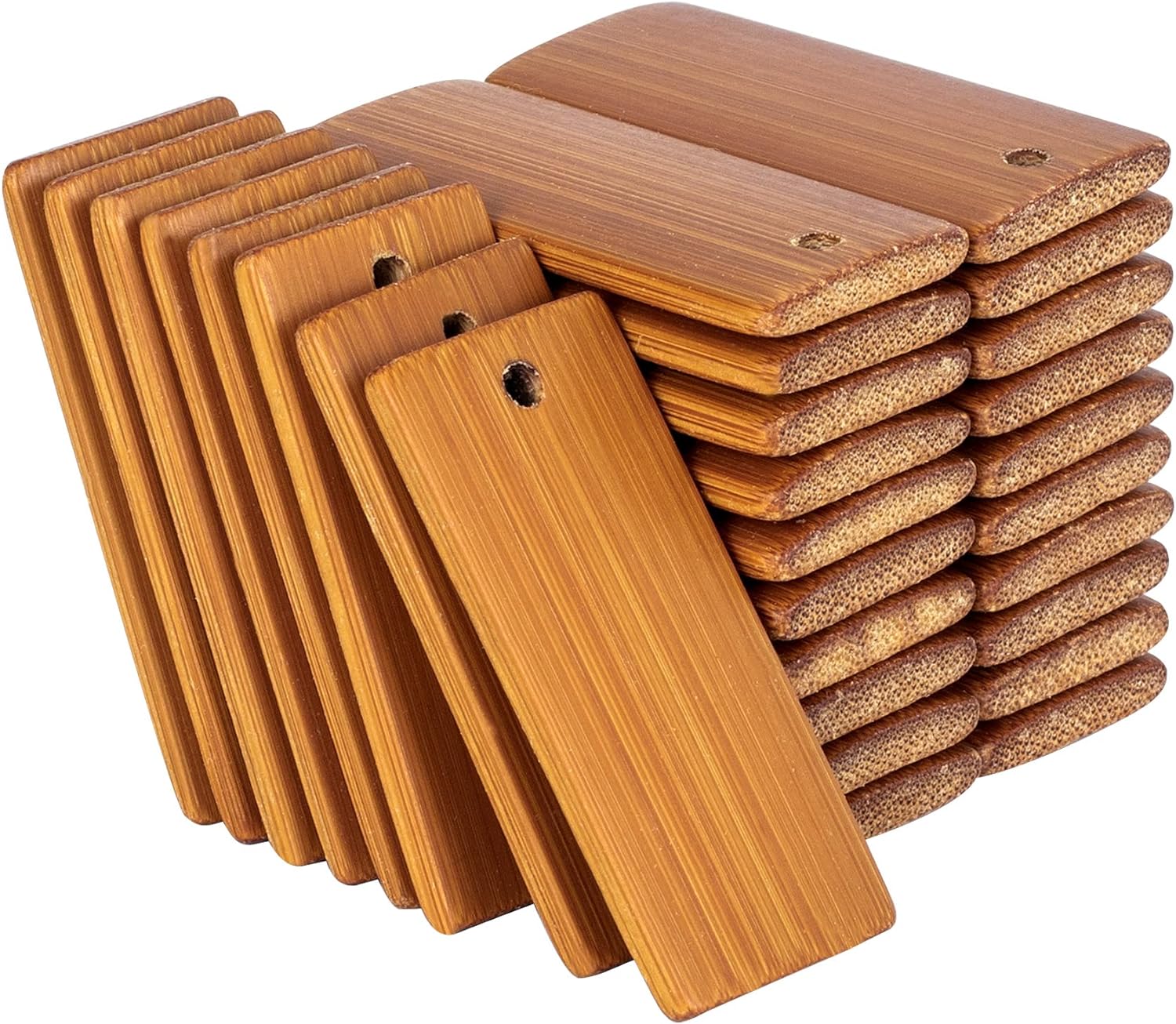 50 pezzi grezzi in legno natur - Wood Ring Blank recensione e prezzo